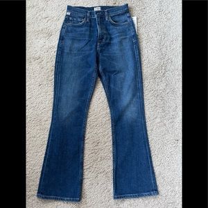 COH Demy Cropped Flare Jeans. 99% cotton, 1% spandex. Slim, Flared fit.